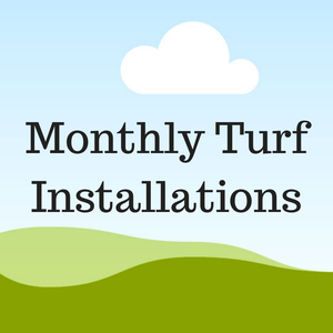 Installing Artificial Grass - Our Recent Monthly Projects