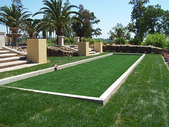 Bocce ball court in the San Francisco Bay Area