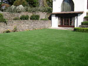synthetic grass, hypoallergenic lawn