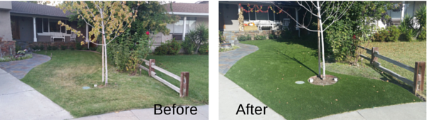 A Curb Appeal Upgrade: Residential Artificial Turf Installation