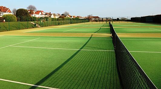artificial turf for tennis courts