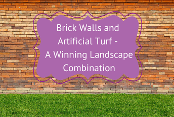 Brick Walls and Artificial Turf - A Winning Landscape Combination http://blog.heavenlygreens.com/blog/bid/203987/Brick-Walls-and-Artificial-Turf-A-Winning-Landscape-Combination @heavenlygreens