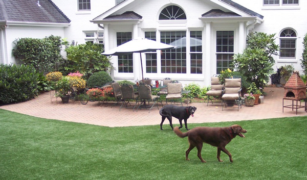 A Synthetic Grass Lawn Makes Your Yard as Beautiful as Your Home