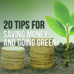 20 Tips For Saving Money And Going Green