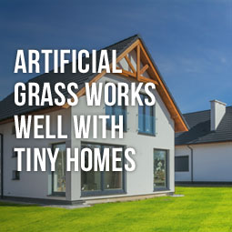 Artificial Grass Works Well With Tiny Homes