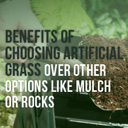 Benefits Of Choosing Artificial Grass Over Options Like Mulch Or Rocks
