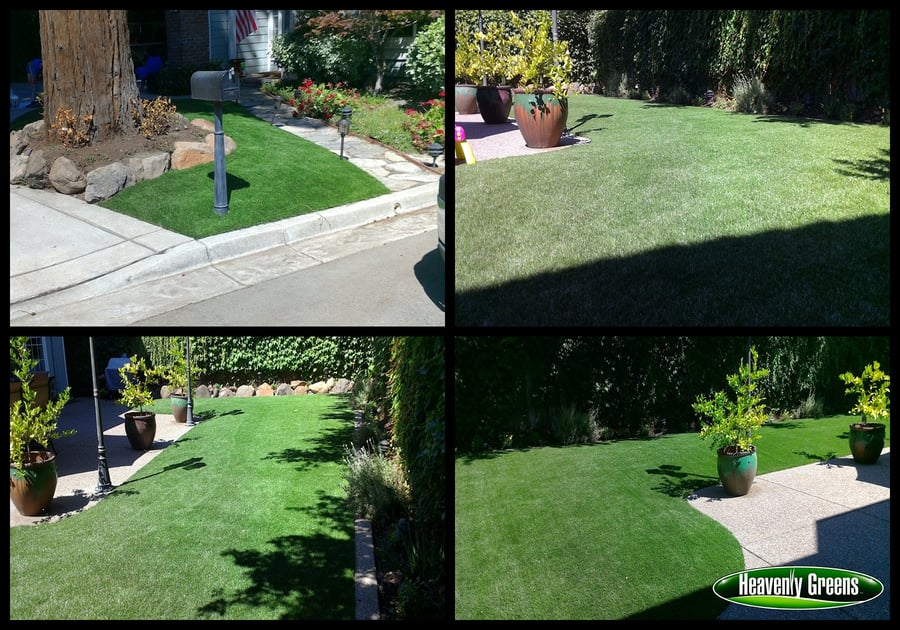 Frustrated California Resident Turns To Artificial Turf