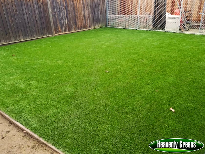 Happy Dog Owner Installs Artificial Turf With Envirofill