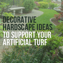 Decorative Hardscape Ideas to Support Your Artificial Turf http://www.heavenlygreens.com/blog/decorative-hardscape-ideas @heavenlygreens