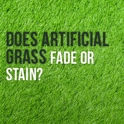 Does Artificial Grass Fade Or Stain?