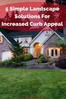 5 Simple Landscape Solutions For Increased Curb Appeal http://www.heavenlygreens.com/blog/5-simple-landscape-solutions-for-increased-curb-appeal @heavenlygreens