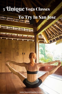 5 Unique Yoga Classes To Try In San Jose http://www.heavenlygreens.com/blog/5-unique-yoga-classes-to-try-in-san-jose @heavenlygreens