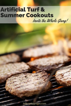 Artificial Turf Is Growing in Popularity for Summer Cookouts http://www.heavenlygreens.com/blog/artificial-turf-is-growing-in-popularity-for-summer-cookouts @heavenlygreens