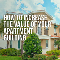 Apartment building and tips to increase its value