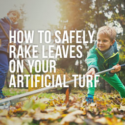 How To Safely Rake Leaves On Your Artificial Turf