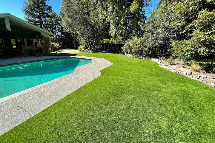 Is It Okay to Put Artificial Grass Around My Pool 720x480