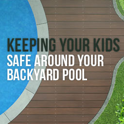 backyard pool kept safe for your kids