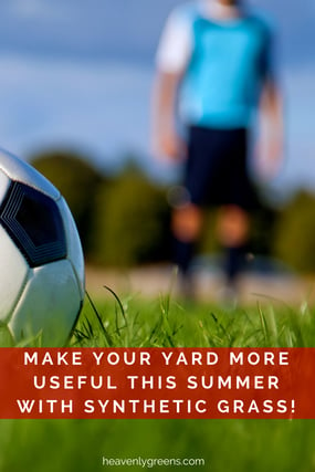 Make Your Yard More Useful This Summer With Synthetic Grass http://www.heavenlygreens.com/blog/make-your-yard-more-useful-this-summer-with-synthetic-grass @heavenlygreens