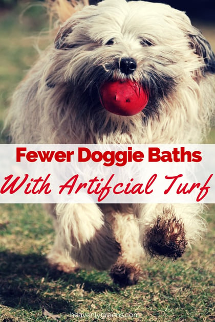 #Nodogbaths - Save Water With Artificial Turf