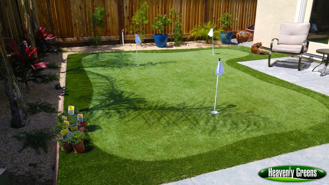 Artificial Putting Green Installed in Brentwood