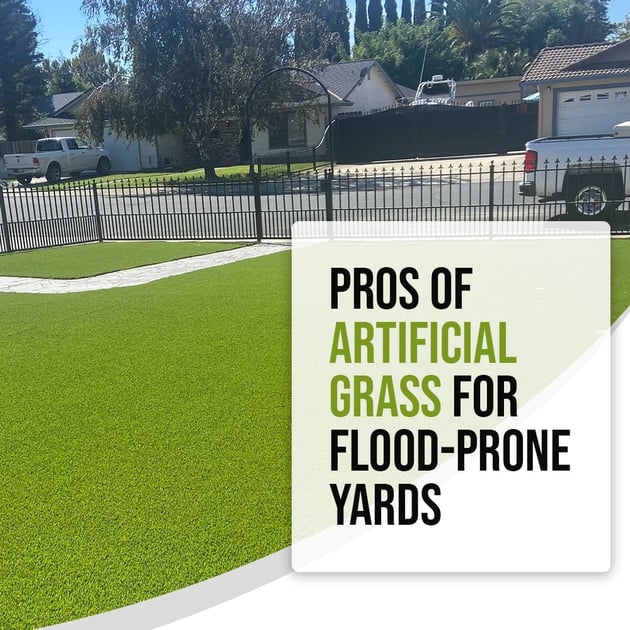 Artificial Grass in San Jose for Landscaping Flood-Prone Areas
