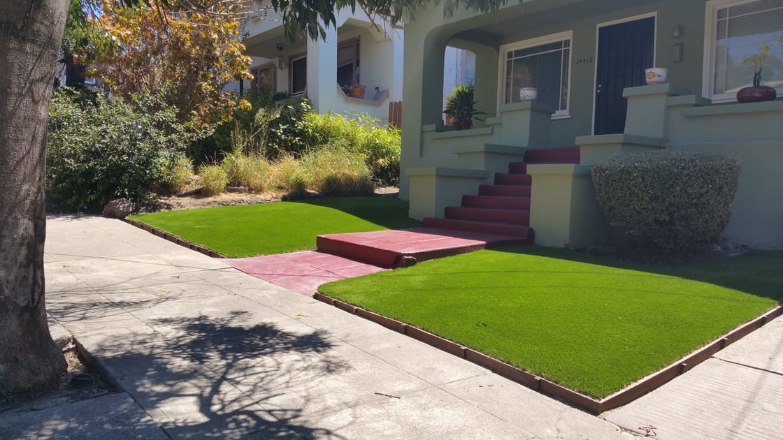 We Don't Shy Away From Small Projects! Check Out This Artificial Turf
