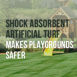 Shock Absorbent Artificial Turf Makes Playgrounds Safer