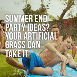 Summer’s End Party Ideas? Your Artificial Grass Can Take it