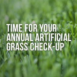 close up of artificial grass 