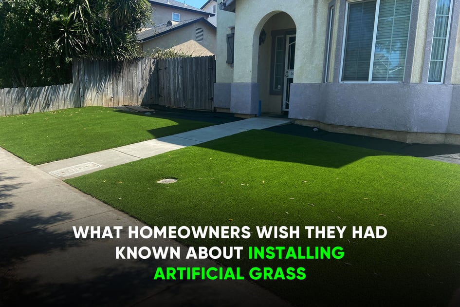 What Homeowners Wish They Had Known About Installing Artificial Grass