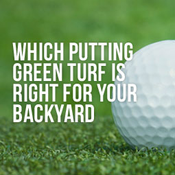 Which Putting Green Turf Is Right For Your Backyard