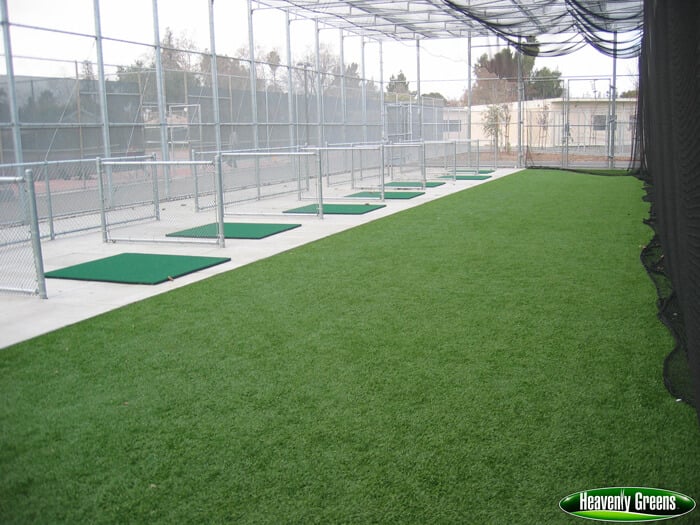 synthetic grass used in batting cages