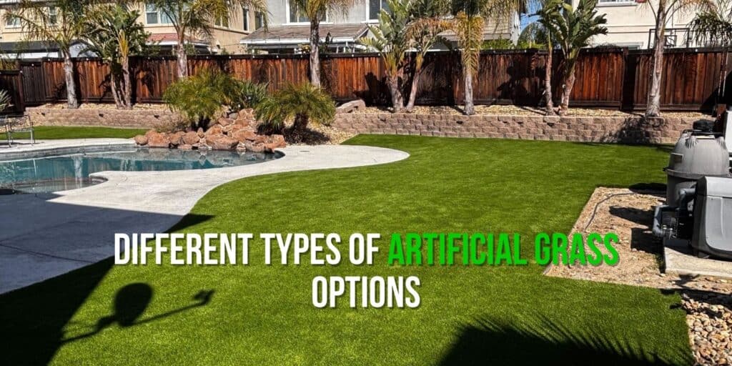 Different Types of Artificial Grass Options