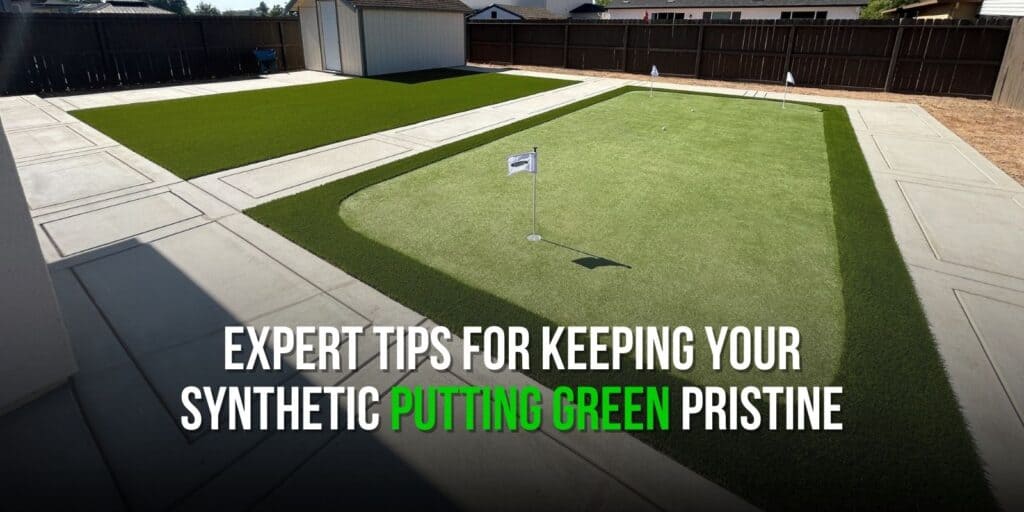 Expert Tips for Keeping Your Synthetic Putting Green Pristine