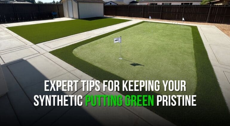 Expert Tips for Keeping Your Synthetic Putting Green Pristine