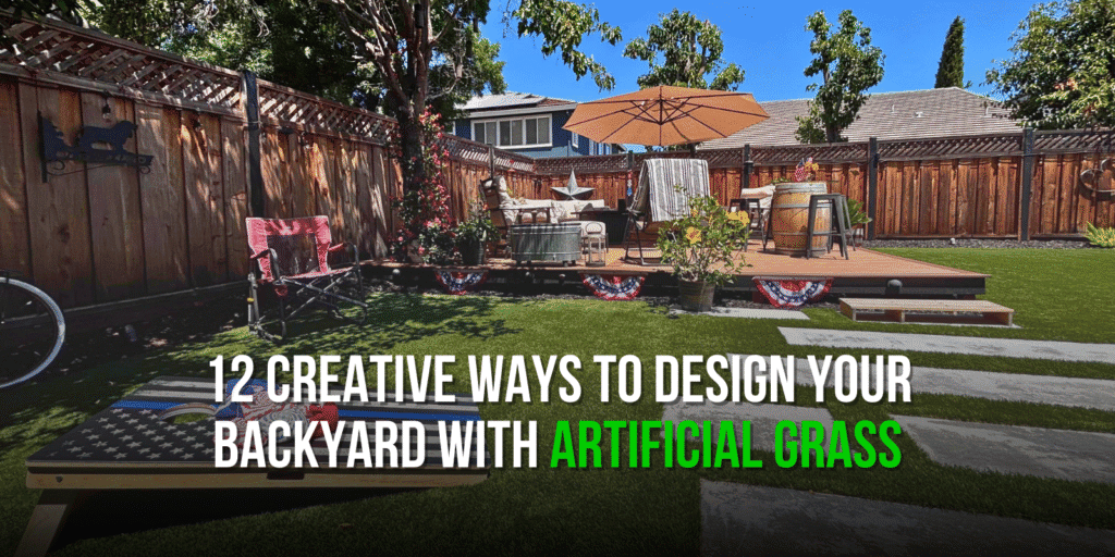 12 Inspiring Artificial Grass Backyard