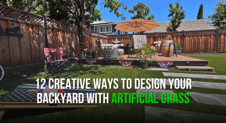 12 Inspiring Artificial Grass Backyard