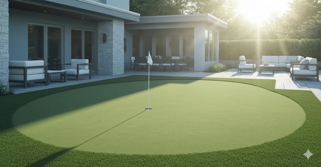 backyard putting green cost