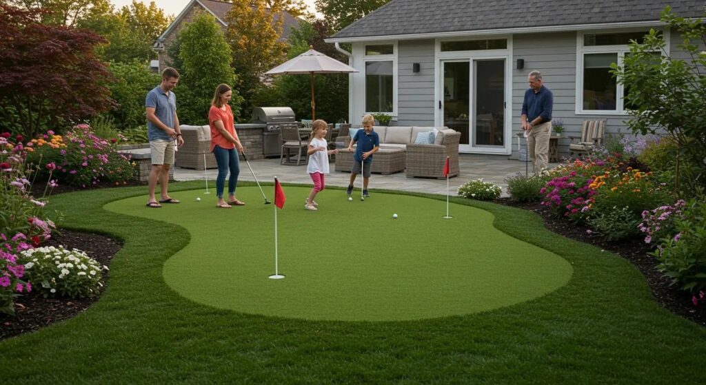 How a Backyard Putting Green Can Boost Your Home’s Value