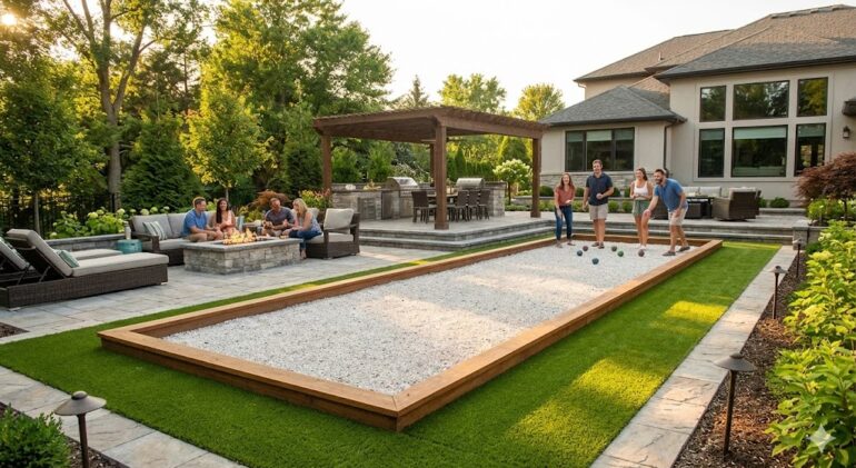 How Does Artificial Bocce Ball Court Turf Installation Enhance Outdoor Entertainment Spaces
