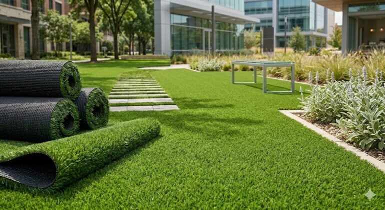 natural clay vs commercial artificial turf