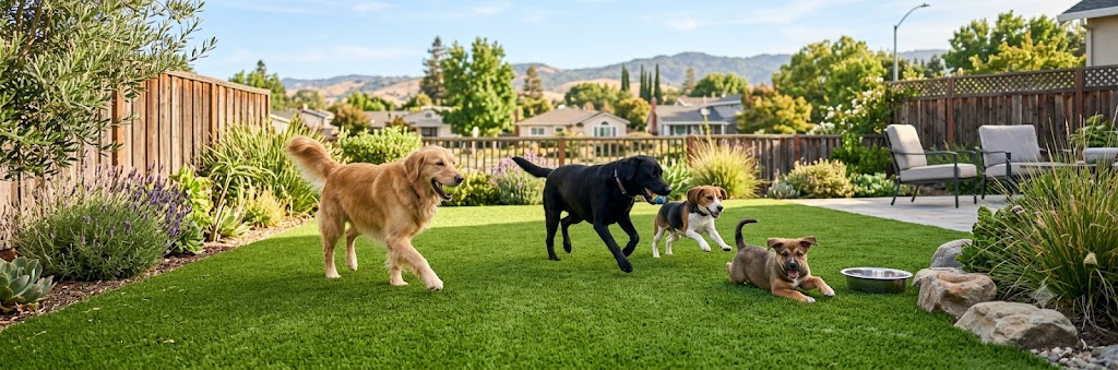 what makes artificial turf pet friendly for dogs